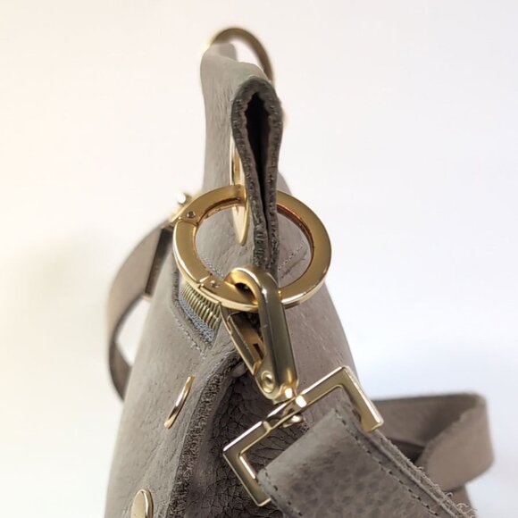 HAMMITT Crossbody 'Tony Small' Handbag Taupe Nubuck Leather Bag - Picture 11 of 13